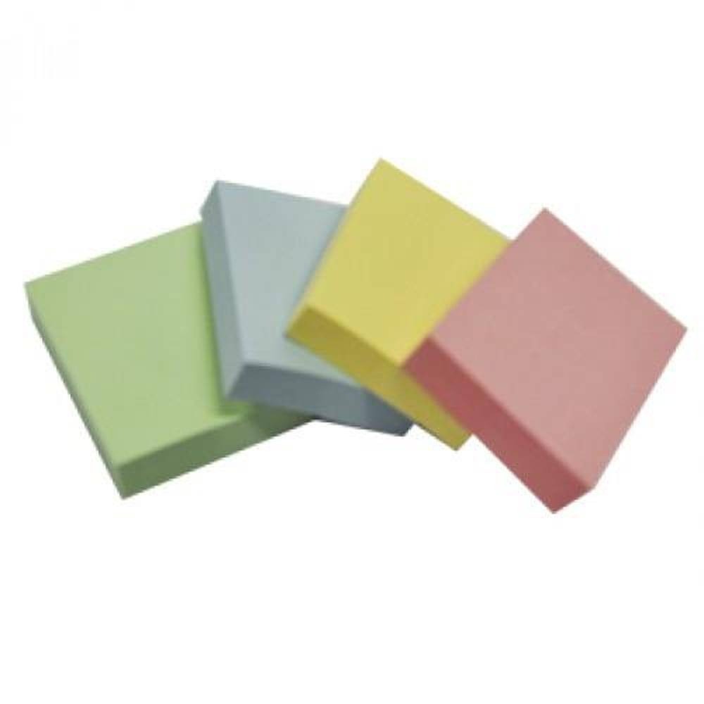 BLOCO ADESIVO 38X50 C/4 KAZ CORES